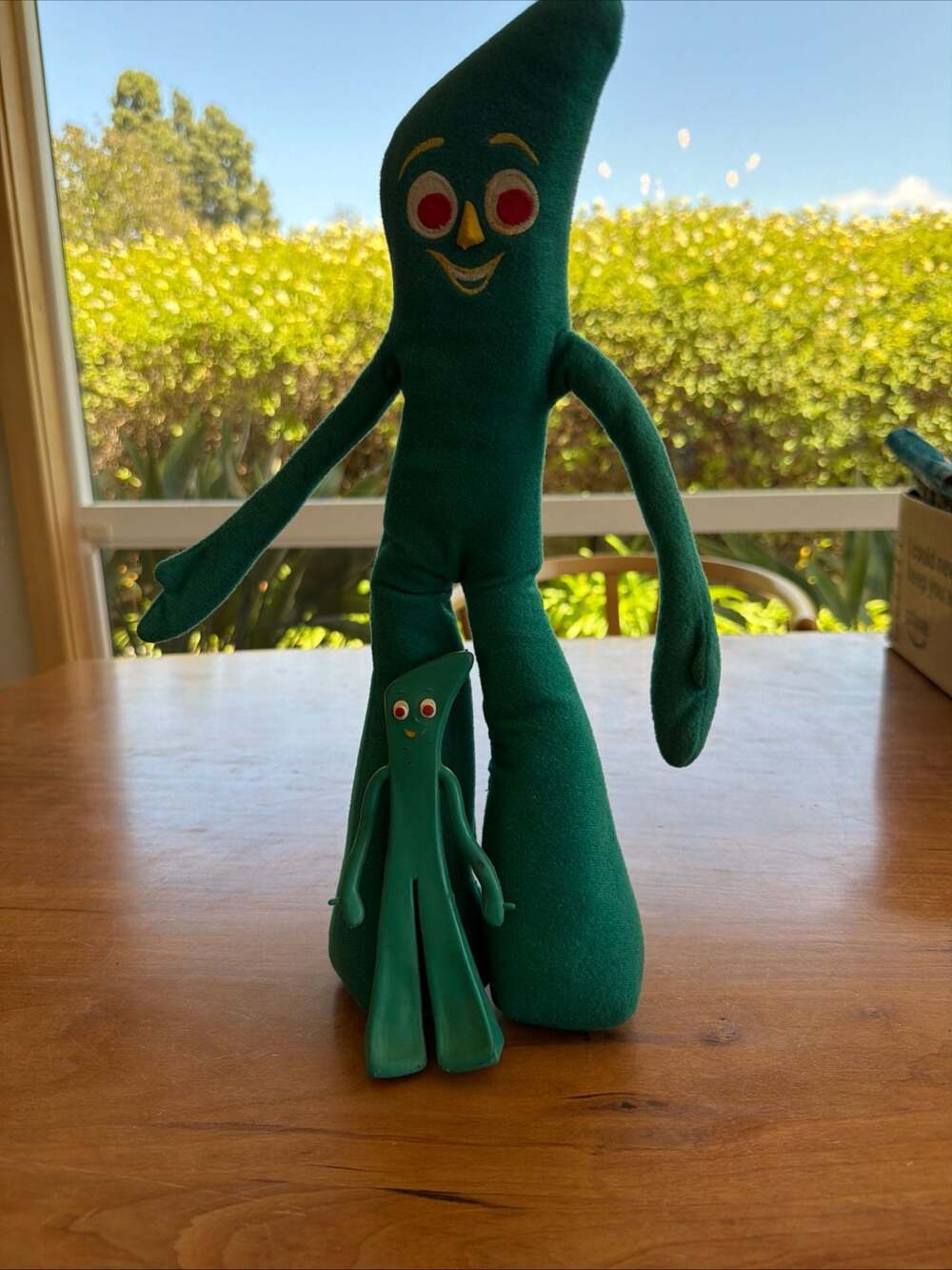 Vintage Gumby Plush‎ and Bendable Figure Set